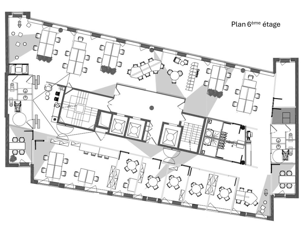 Bureau Boulogne-Billancourt 1054m² Location bureau Boulogne-Billancourt Hauts-de-Seine OLBUR2529816 6